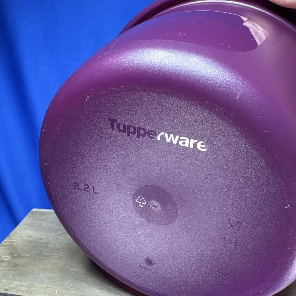 Tupperware Microwave Rice Cooker Purple Large 3L or 12 cup
